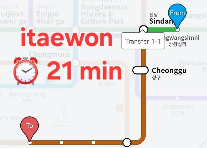 The Center Of Seoul, Easy To Go Anywhere In Seoul, Cozy 게스트하우스 서울특별시